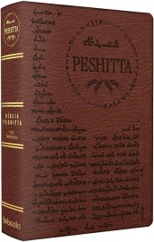 B�blia Peshitta Luxo Marrom Brown