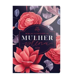 Biblia De Estudo Da Mulher NVI Plena Big Flower