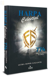 Harpa Brochura Grande Letra Hiper Gigante Com 774 Hino Escudo da F� Preta