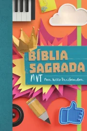 Biblia Nvt  media Colagem Brochura