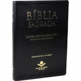 Biblia Extragigante Pjv Preto Rc  com indice