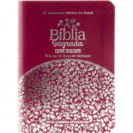 Bblia Media Letra Gigante - NAA Pink