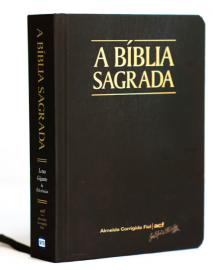 Bblia Sagrada Tradicional Preta ACF Letra Grande Capa Dura