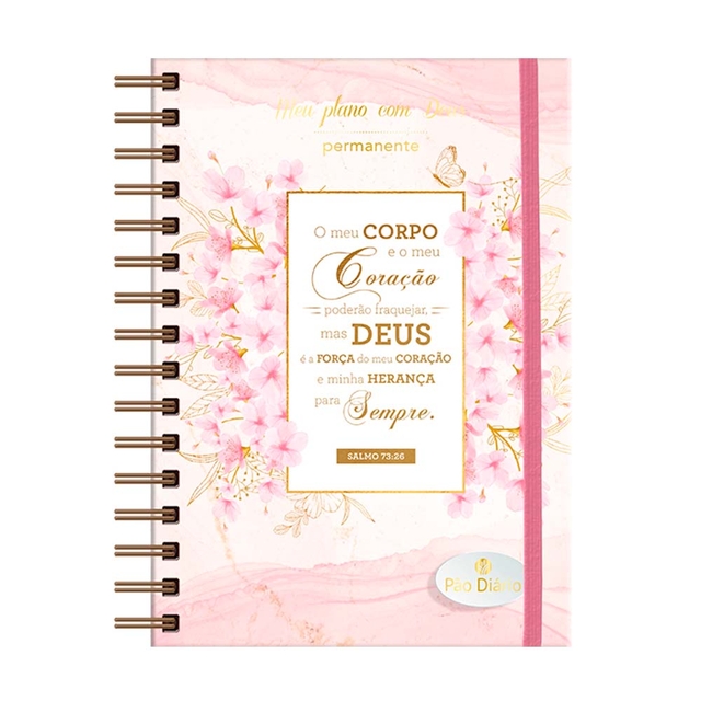 Planner Meu Plano com Deus capa Infinitamente Mais - Livraria Evangélica  Online