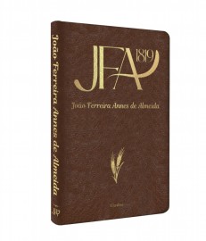 B�blia Jfa 1819 Ultrafina Capa Luxo Marrom