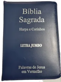 Biblia Letra Jumbo Z�per Com Harpa �ndice RC cpp Fulcollor