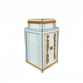 Gazofil�cio Pequeno Mdf Madeira Branco Pedido de Ora��o