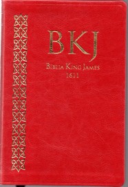 Biblia King James 1611 Ultra Fina Vermelha