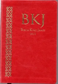 Biblia King James 1611 Ultra Fina Vermelha
