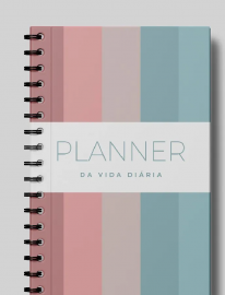 Planner da Vida Diaria Color Barras