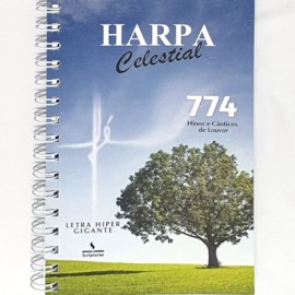 Harpa 774 Espiral Grande - Letra Hiper Gigante Fe Arvore