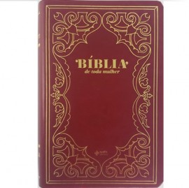 Biblia De Toda Mulher Naa Capa Luxo Vinho