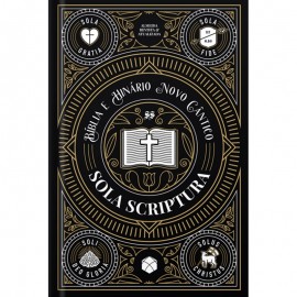 B�blia e Hin�rio Novo C�ntico ARA Capa Dura Preta