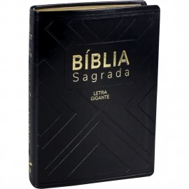 Biblia Letra Gigante Preta Luxo Naa