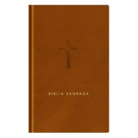 B�blia Slim NVT Luxo Marrom