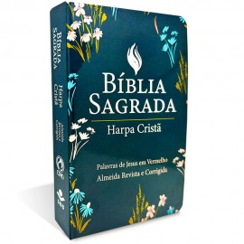 B�blia Com Harpa Crist� Luxo Letra Grande Verde