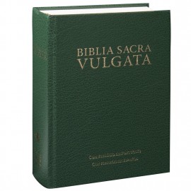 BIBLIA SAGRADA VULGATA VERDE CAPA DURA