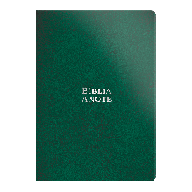 Biblia Anote ARC Letra Grande Luxo Verde