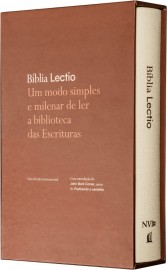 B�blia Lectio, Nova Vers�o Internacional (NVI), tecido sobre capa dura