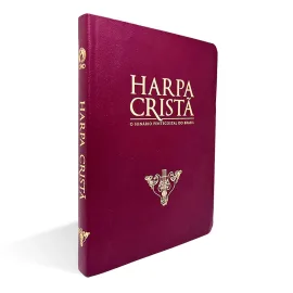 Harpa Crist� Semi Luxo Grande Vinho