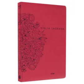 B�blia NVI Slim Luxo - Nude Pink