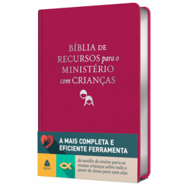 Bblia de recursos para o ministrio infantil com crianas - APEC - Luxo