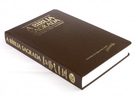 Bíblia acf R. e Mini Concordância - Semi Luxo marrom