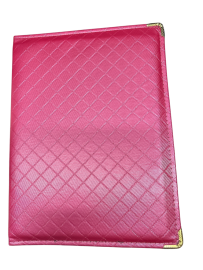 Pasta De Louvor N05 Djon Rosa Pink Quadriculado 