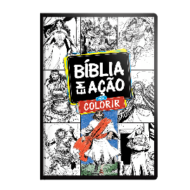 B�blia Em A��o Para Colorir Cariello Sergio