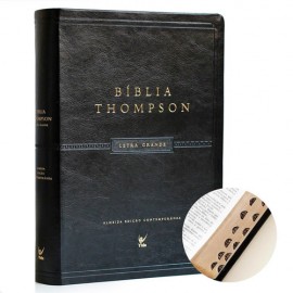 Bblia Thompson -Letra Grande -capa Luxo Com ndice