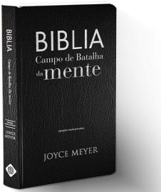 Biblia Campo De Batalha Da Mente - Preta Luxo  Joyce Meyer