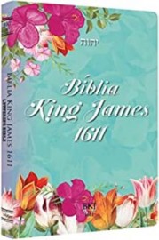 Bblia King James 1611 Ultrafina Lettering Tiffany