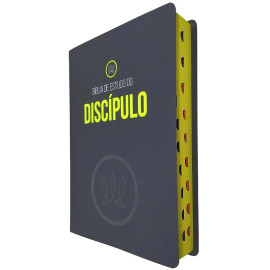 B�blia De Estudo Do Disc�pulo Preto Com Indice