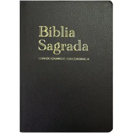 Biblia ARC - Dicion�rio E Concord�ncia Luxo Preta