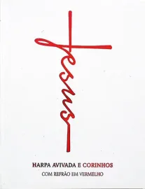 Harpa Avivada e Corinhos pequena Brochura jesus Branco