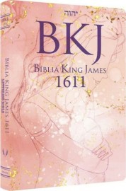 B�blia King James 1611 Slim Ultra Fina Lettering 