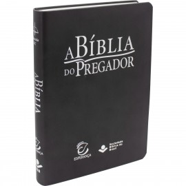 A Bblia do Pregador Luxo Cinza