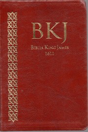 Biblia King James Ultra Fina Slim Marrom 1611 Bkj