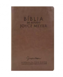 Biblia De Estudo Joyce Meyer Morrom Claro Luxo