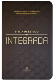 Biblia de estudo integrada marrom