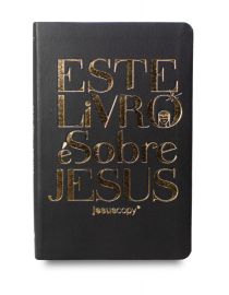 Bblia "Este Livro  sobre Jesus Luxo