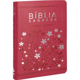Bblia Letra Grande RA luxo Pink