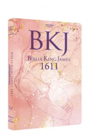Bíblia King James 1611 Slim Ultra Fina Lettering 