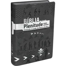 B�blia Plenitude Para Jovens Luxo Pu Preta