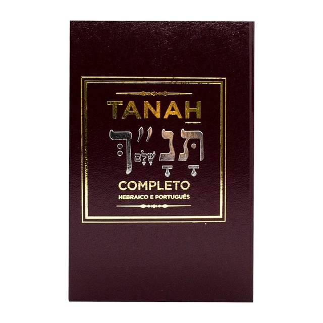Tanah Completo Hebraico E Português Vinho Livraria Evangélica Shalom