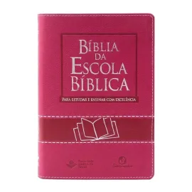B�blia Da Escola B�blica Purpura - Pink Nobre