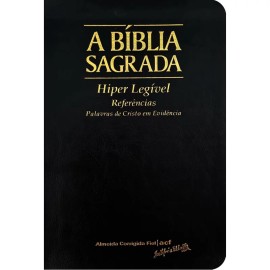 Biblia Hiper Legivel Luxo Preta