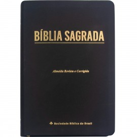Bblia ARC - Letra Gigante- Linha Ouro Luxo Preta