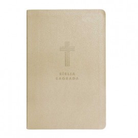 B�blia Luxo Lletra gigante NVI - bege