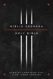Bíblia Bilíngue, Português/Inglês, ACF/KJV, Capa Dura, Leitura Perfeita